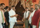 बीजापुर विधायक विक्रम मंडावी ने ग्राम भद्राकाली में माता भद्राकाली के किए दर्शन, क्षेत्र की सुख-समृद्धि के लिए मांगा आशीर्वाद