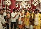 बीजापुर विधायक विक्रम मंडावी ने नवरात्रि के पावन अवसर पर विभिन्न दुर्गा पंडालों में की पूजा-अर्चना, क्षेत्र की सुख-समृद्धि की कामना की
